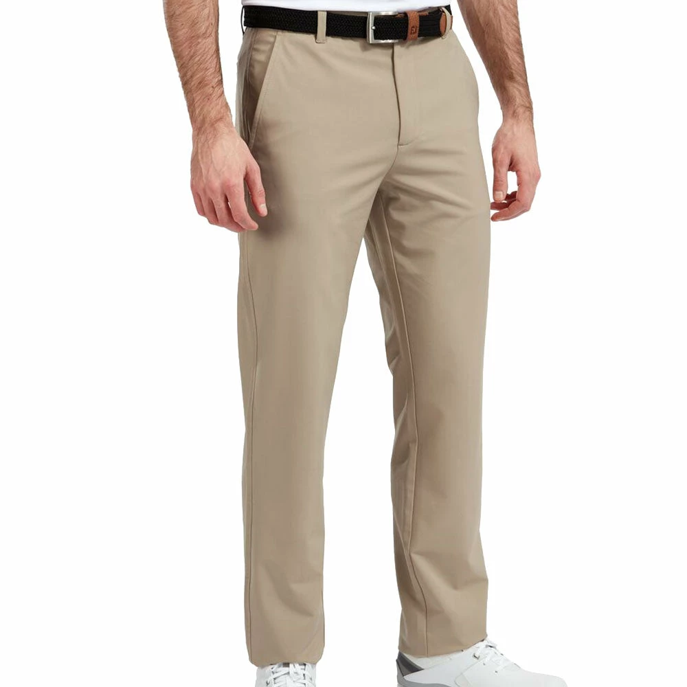 FootJoy Performance Regular Fit Trousers - Khaki 5 FootJoy Performance Regular Fit Trousers - Khaki - Image 3