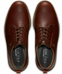 FootJoy Premiere Series Field Waterproof Spikeless Shoes - Brown 11 FootJoy Premiere Series Field Waterproof Spikeless Shoes - Brown -Second Hand Clubs Sales footjoy premiere series field spikeless shoes brown 5