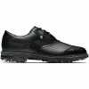 FootJoy Premiere Series Wilcox Waterproof Spiked Shoes - Black -Second Hand Clubs Sales footjoy premiere series spiked shoes black 1