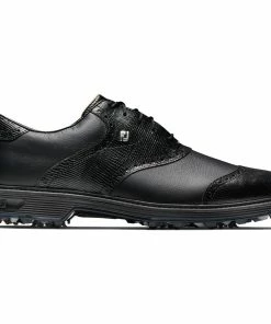 FootJoy Premiere Series Wilcox Waterproof Spiked Shoes - Black