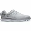 FootJoy Pro SL BOA Spikeless Shoes - White/Grey 1 FootJoy Pro SL BOA Spikeless Shoes - White/Grey -Second Hand Clubs Sales footjoy pro sl boa spikeless shoes whitegrey 1