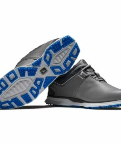 FootJoy Ladies Pro SL Spikeless Shoes - Grey/Charcoal -Second Hand Clubs Sales footjoy pro sl womens spikeless shoes greycharcoal 4
