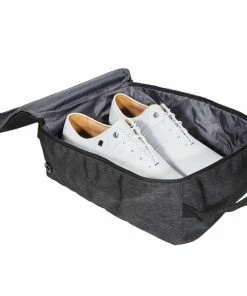FootJoy Shoe Bag - Heather Charcoal -Second Hand Clubs Sales footjoy shoe bag heather charcoal 5 1