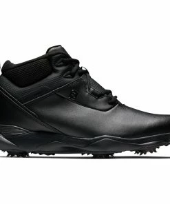 FootJoy Stormwalker Waterproof Spiked Boots - Black