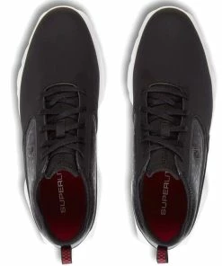 FootJoy SuperLites XP Spikeless Shoes - Black/White/Red -Second Hand Clubs Sales footjoy superlites xp spikeless shoes blackwhitered 4