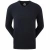 Footjoy Wool Blend V-Neck Pullover - Navy -Second Hand Clubs Sales footjoy sweater v neck navy
