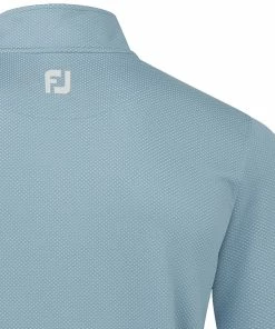 FootJoy ThermoSeries 1/2 Zip Pullover - Grey/Stone -Second Hand Clubs Sales footjoy thermoseries 14 zip pullover greystone 4