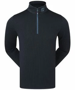 FootJoy ThermoSeries 1/2 Zip Pullover - Navy/Slate