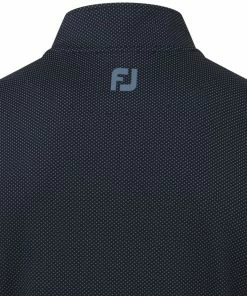FootJoy ThermoSeries 1/2 Zip Pullover - Navy/Slate -Second Hand Clubs Sales footjoy thermoseries 14 zip pullover navyslate 4