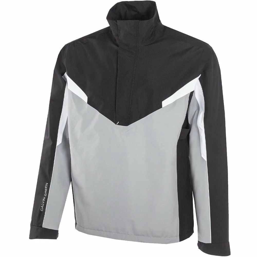 Galvin Green Abe Gore-Tex 1/2 Zip Waterproof Jacket - Sharkskin/Black 3 Galvin Green Abe Gore-Tex 1/2 Zip Waterproof Jacket - Sharkskin/Black