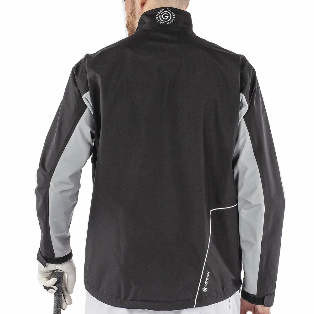 Galvin Green Abe Gore-Tex 1/2 Zip Waterproof Jacket - Sharkskin/Black 6 Galvin Green Abe Gore-Tex 1/2 Zip Waterproof Jacket - Sharkskin/Black - Image 4