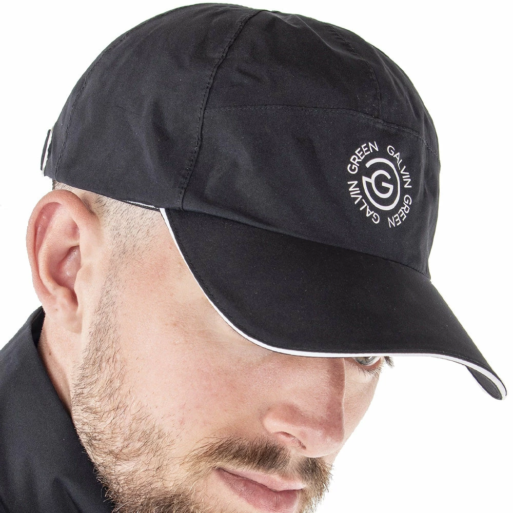 Galvin Green Argo Gore-Tex Paclite Cap - Black 4 Galvin Green Argo Gore-Tex Paclite Cap - Black - Image 2