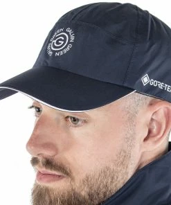 Galvin Green Argo Gore-Tex Paclite Cap - Navy 8 Galvin Green Argo Gore-Tex Paclite Cap - Navy -Second Hand Clubs Sales galvin green argo gore tex paclite cap navy 3