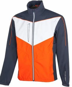 Galvin Green Armstrong Gore-Tex Paclite Jacket - Navy/Orange/White