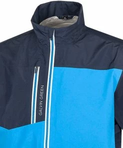 Galvin Green Axl Gore-Tex Paclite Jacket - Light Blue/Navy/White -Second Hand Clubs Sales galvin green axl gore tex jacket paclite light blue navy white 3