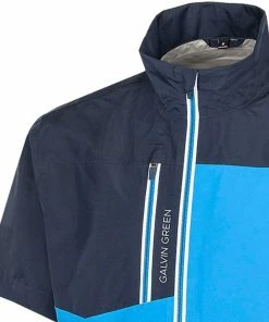 Galvin Green Axl Gore-Tex Paclite Jacket - Light Blue/Navy/White -Second Hand Clubs Sales galvin green axl gore tex jacket paclite light blue navy white 5