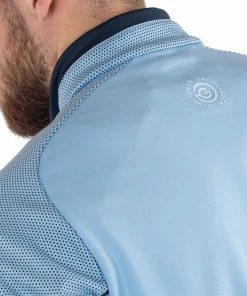 Galvin Green Daxton Insula 1/2 Zip Sweater - Blue Bell/Navy/White -Second Hand Clubs Sales galvin green daxton insula 12 zip bluebellnavywhite 5 1 3 1