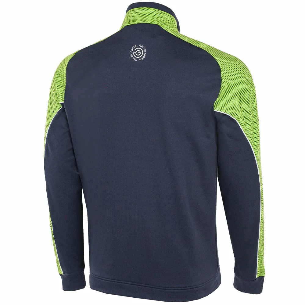 Galvin Green Daxton Insula 1/2 Zip Sweater - Navy/Lime/White 4 Galvin Green Daxton Insula 1/2 Zip Sweater - Navy/Lime/White - Image 2