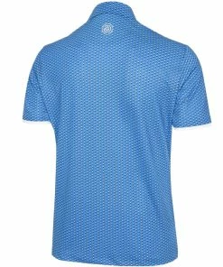 Galvin Green Mark V8+ Polo Shirt - Blue/White -Second Hand Clubs Sales galvin green mark v8 polo shirt bluewhite 2