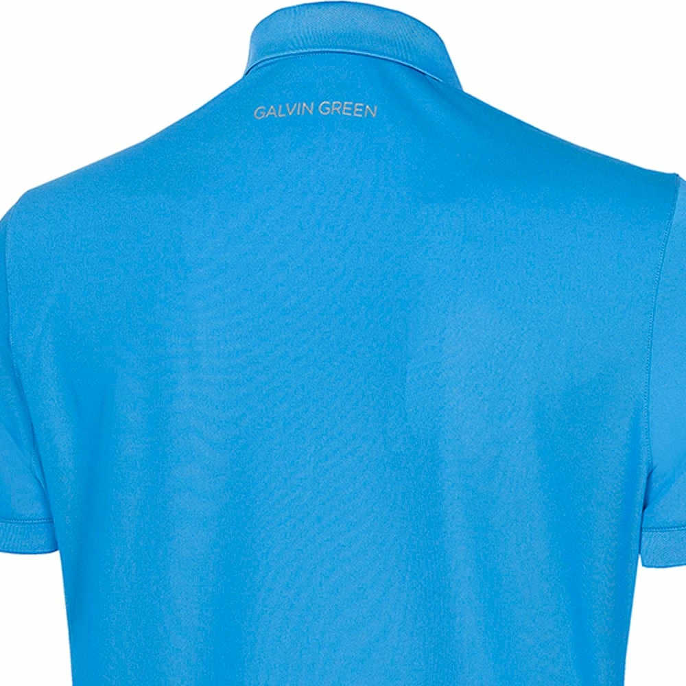 Galvin Green Max Tour Polo Shirt - Blue 6 Galvin Green Max Tour Polo Shirt - Blue - Image 4