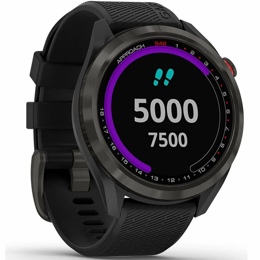 Garmin Approach S42 Golf GPS Watch - Black 18 Garmin Approach S42 Golf GPS Watch - Black - Image 16
