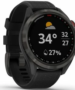 Garmin Approach S42 Golf GPS Watch - Black 39 Garmin Approach S42 Golf GPS Watch - Black -Second Hand Clubs Sales garmin approach s42 golf gps watch black 19