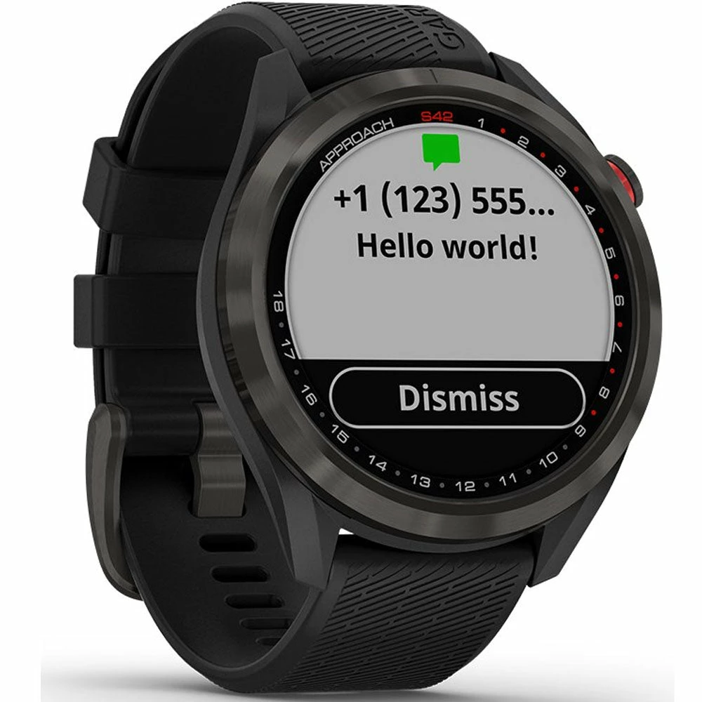 Garmin Approach S42 Golf GPS Watch - Black 14 Garmin Approach S42 Golf GPS Watch - Black - Image 12