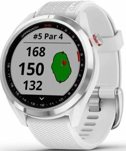 Garmin Approach S42 Golf GPS Watch - White -Second Hand Clubs Sales garmin approach s42 golf gps watch white 1