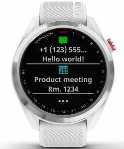 Garmin Approach S42 Golf GPS Watch - White -Second Hand Clubs Sales garmin approach s42 golf gps watch white 6