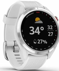 Garmin Approach S42 Golf GPS Watch - White -Second Hand Clubs Sales garmin approach s42 golf gps watch white 8