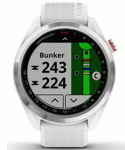 Garmin Approach S42 Golf GPS Watch - White -Second Hand Clubs Sales garmin approach s42 golf gps watch white 9