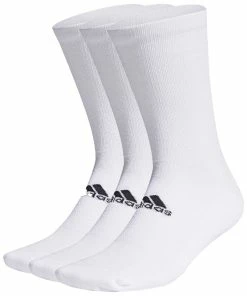 Adidas Crew Socks (3 Pack) - White