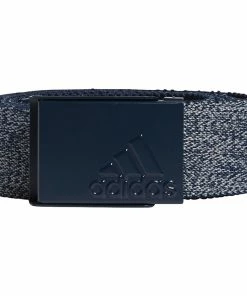 Adidas Heather Stretch Reversible Belt - Crew Navy