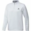 Adidas DWR 1/4 Zip Pullover - White -Second Hand Clubs Sales gu5090 ex1. x1000