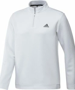 Adidas DWR 1/4 Zip Pullover - White