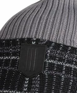 Adidas Novelty Beanie Hat - Grey Heather -Second Hand Clubs Sales gv2448 ex3. x1000