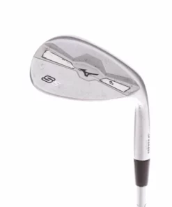 Mizuno S5 Satin Chrome Steel Men's Right Hand Approach Wedge 50 Degree Wedge - Dynamic Gold