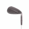 TaylorMade Milled Grind 3 Black Steel Men's Right Hand Lob Wedge 60 Degree 10 Bounce Wedge - True Temper -Second Hand Clubs Sales hs hc20097a