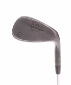 Titleist Vokey SM7 Jet Black F-Grind Steel Men's Right Hand Sand Wedge 56 Degree 14 Bounce Stiff - Project X 6.0