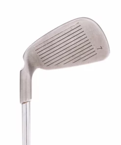 Ping I3 Blade Steel Men's Right Hand 7 Iron Silver Dot Stiff - Ping Cushin JZ -Second Hand Clubs Sales hs hc20216b