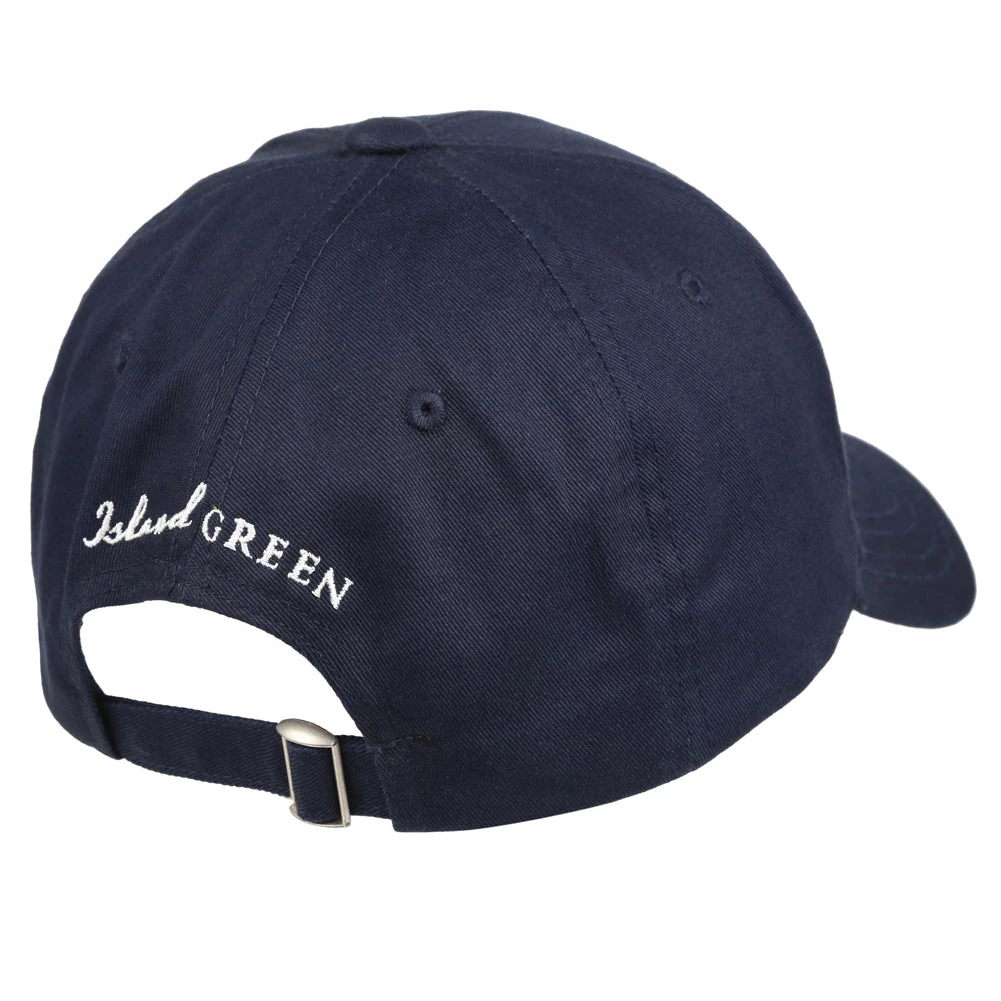 Island Green Performance Pro Golf Cap - Navy 4 Island Green Performance Pro Golf Cap - Navy - Image 2