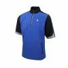 Island Green 1/4 Zip Short Sleeve Wind Top - Rich Blue/Grey 1 Island Green 1/4 Zip Short Sleeve Wind Top - Rich Blue/Grey -Second Hand Clubs Sales igtop1954 2