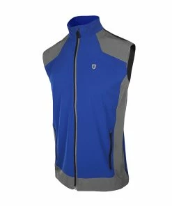 Island Green Ultra Lite Gilet - Rich Blue/Black