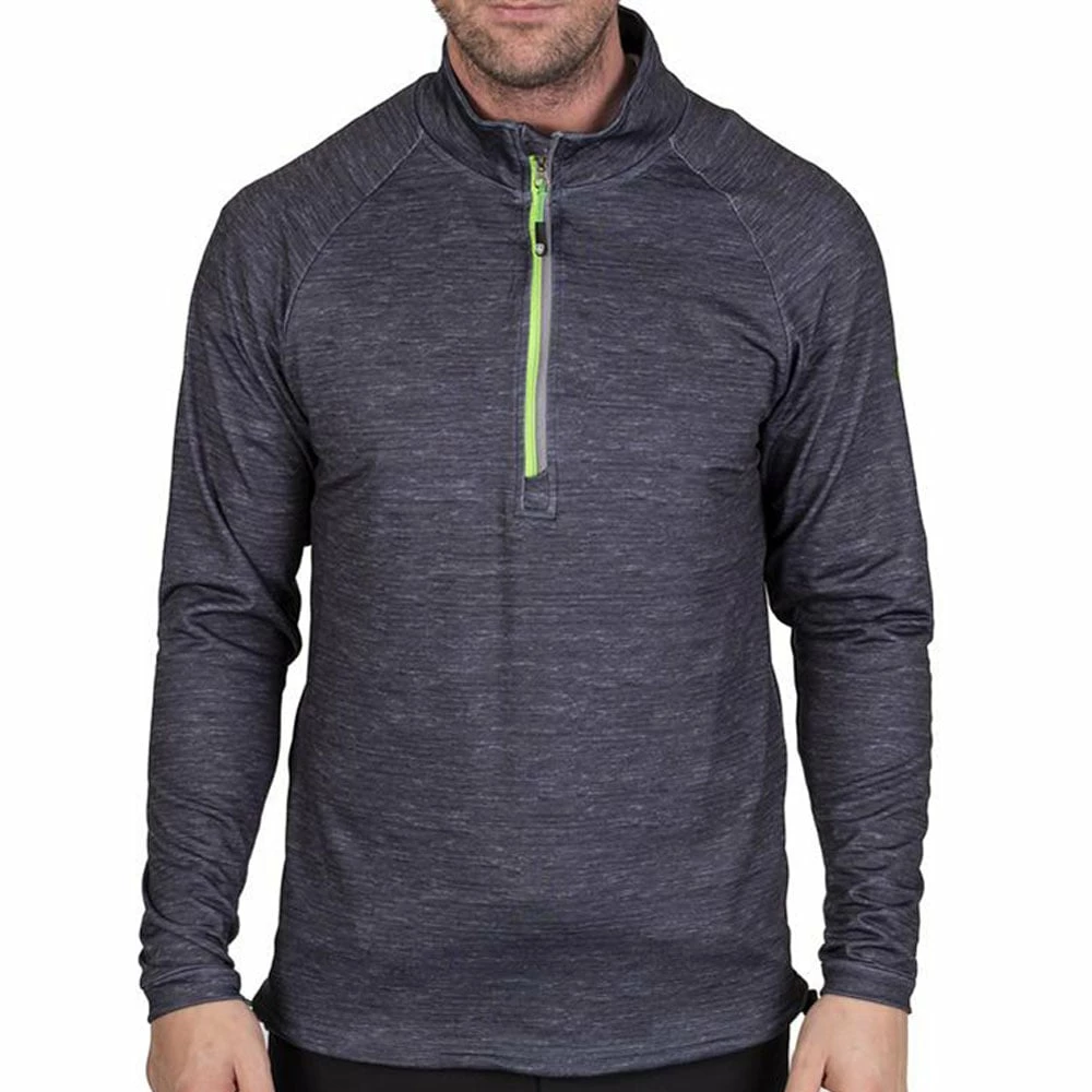 Island Green Raglan Sleeve Top Layer - Charcoal/Lime 3 Island Green Raglan Sleeve Top Layer - Charcoal/Lime