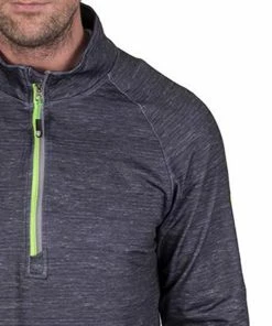 Island Green Raglan Sleeve Top Layer - Charcoal/Lime 11 Island Green Raglan Sleeve Top Layer - Charcoal/Lime -Second Hand Clubs Sales island green raglan sleeve top layer charcoal marl lime 5