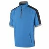 Island Green Short Sleeve Ultra-Lite Windstopper Pullover - Mid-Blue -Second Hand Clubs Sales island green short sleeve ultra lite windstopper top mid blue 1