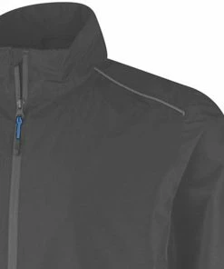 Island Green Waterproof Jacket - Charcoal -Second Hand Clubs Sales island green waterproof jacker charcoal 4