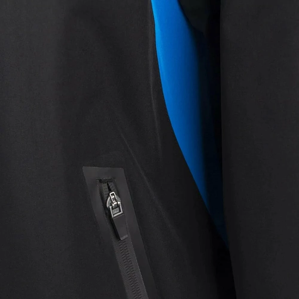 Island Green Waterproof Stretch Jacket - Black/Turquoise 5 Island Green Waterproof Stretch Jacket - Black/Turquoise - Image 3