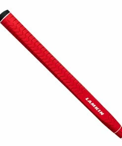 Lamkin Deep Etched Paddle Putter Grip - Red