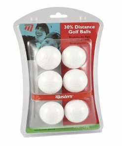 Masters 30% Distance Golf Balls - 6 Pack -Second Hand Clubs Sales main zdgb0000 2 4